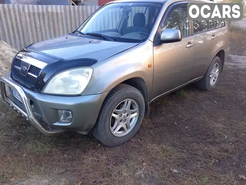 Позашляховик / Кросовер Chery Tiggo 2008 2 л. Ручна / Механіка обл. Чернігівська, Ніжин - Фото 1/12