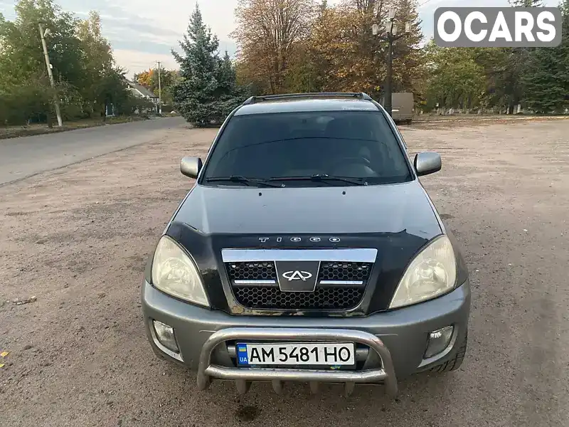 Позашляховик / Кросовер Chery Tiggo 2008 1.98 л. Ручна / Механіка обл. Житомирська, Бердичів - Фото 1/8