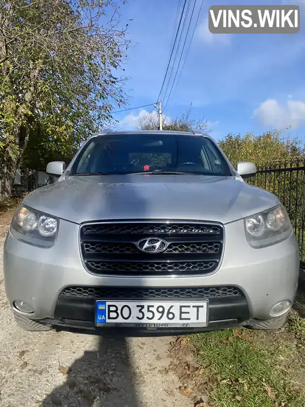 Позашляховик / Кросовер Hyundai Santa FE 2006 2.19 л. Автомат обл. Тернопільська, Борщів - Фото 1/21