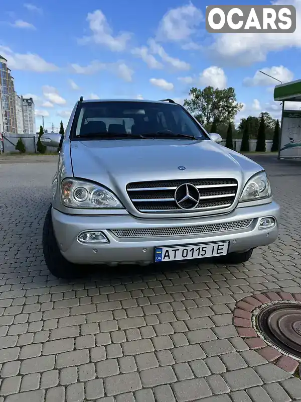 Позашляховик / Кросовер Mercedes-Benz M-Class 2004 4 л. Автомат обл. Івано-Франківська, Івано-Франківськ - Фото 1/21