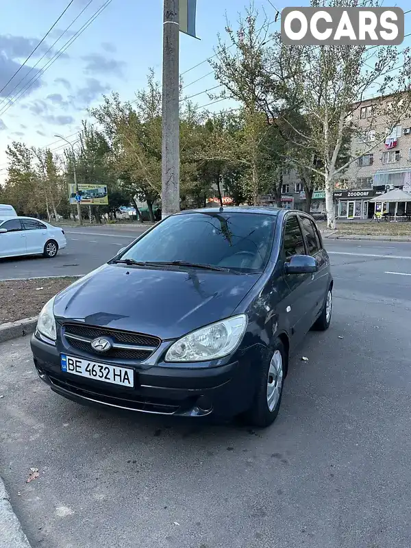 Хетчбек Hyundai Getz 2008 1.4 л. Ручна / Механіка обл. Миколаївська, Миколаїв - Фото 1/11