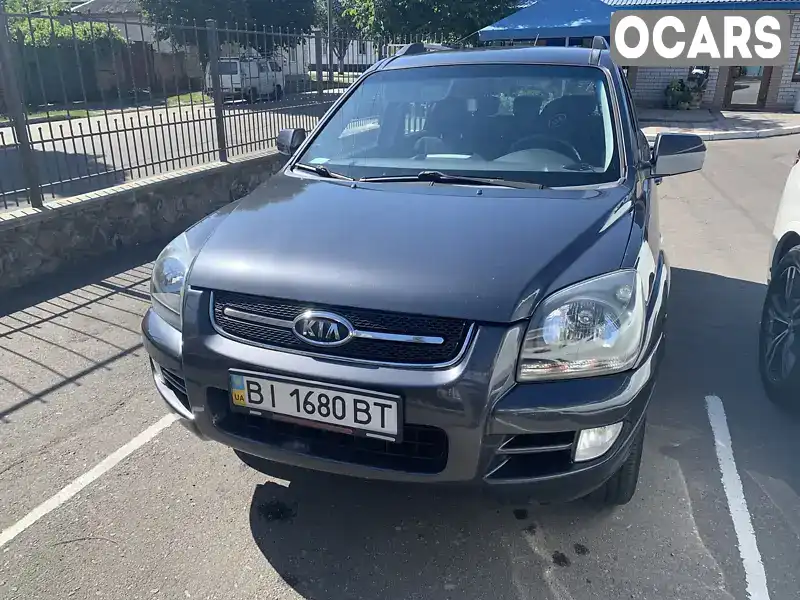 Позашляховик / Кросовер Kia Sportage 2008 1.98 л. Автомат обл. Полтавська, Кременчук - Фото 1/3