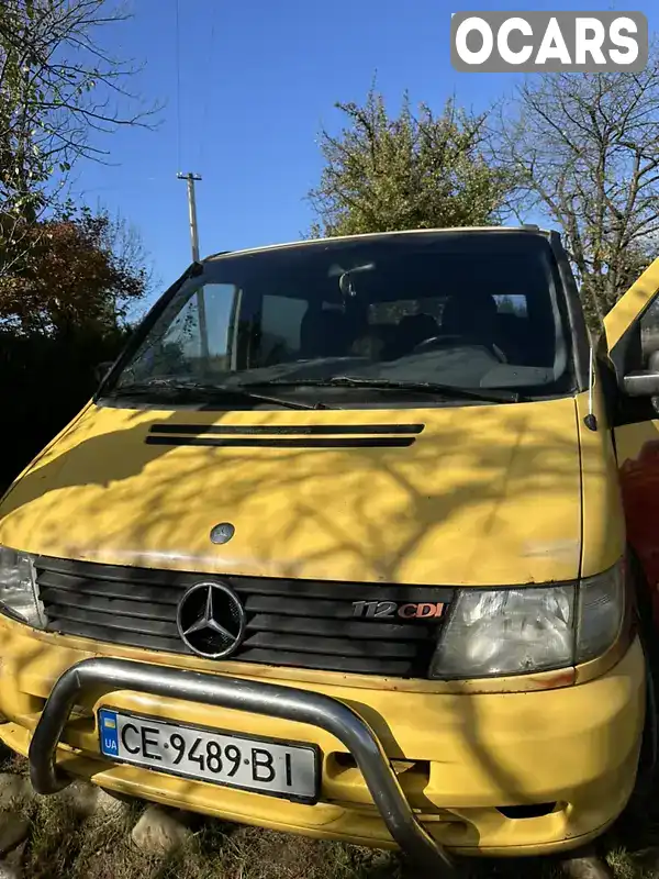 Мінівен Mercedes-Benz Vito 2001 2.15 л. Ручна / Механіка обл. Чернівецька, Сторожинець - Фото 1/19