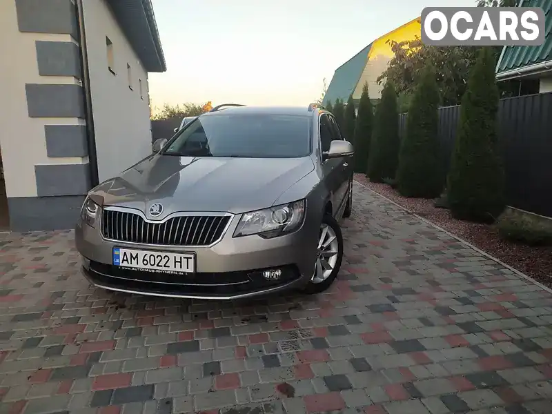 Універсал Skoda Superb 2013 1.97 л. Автомат обл. Житомирська, Звягель - Фото 1/15