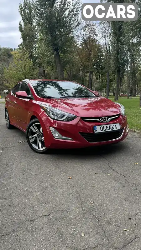 Седан Hyundai Elantra 2015 2 л. Автомат обл. Київська, Київ - Фото 1/21