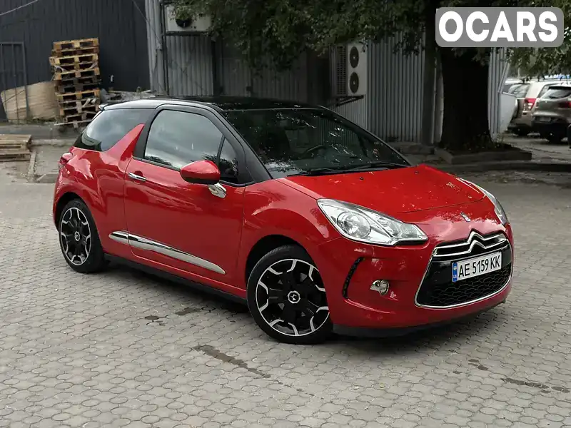 Хетчбек Citroen DS3 2010 1.6 л. Ручна / Механіка обл. Дніпропетровська, Дніпро (Дніпропетровськ) - Фото 1/21