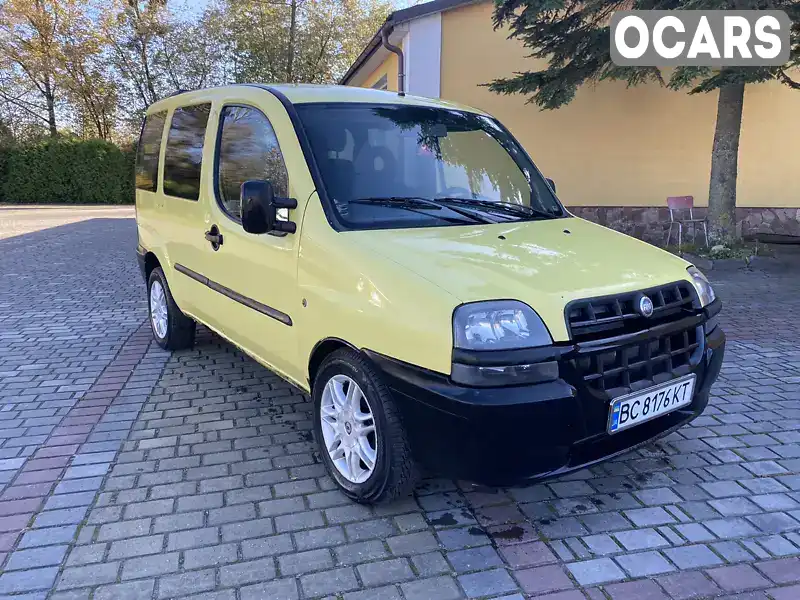 Мінівен Fiat Doblo 2002 1.91 л. Ручна / Механіка обл. Львівська, Самбір - Фото 1/21