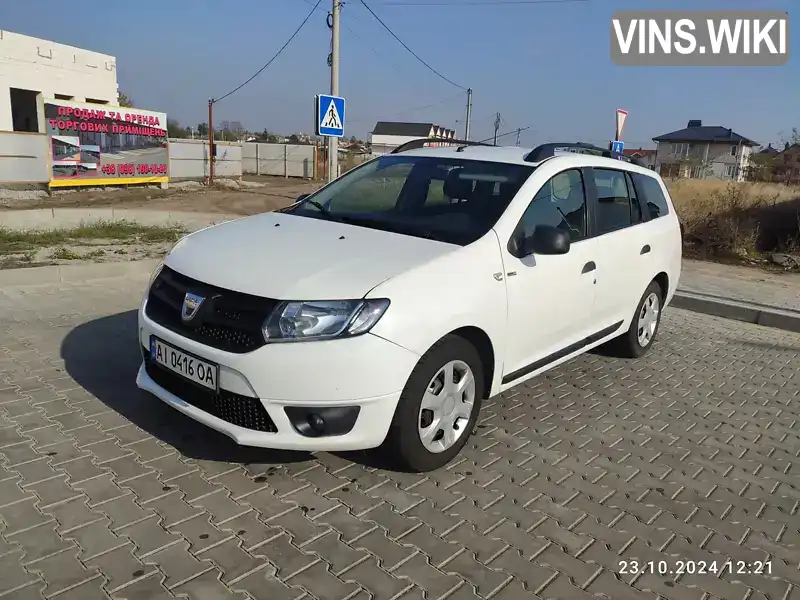 Седан Dacia Logan 2016 1.2 л. Ручна / Механіка обл. Київська, Біла Церква - Фото 1/17