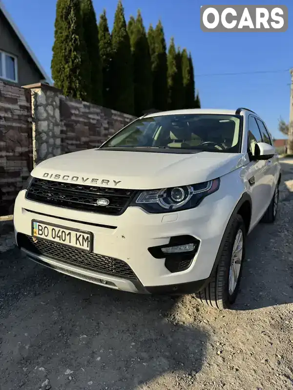 Позашляховик / Кросовер Land Rover Discovery Sport 2016 2 л. Автомат обл. Тернопільська, location.city.pochaiv - Фото 1/16