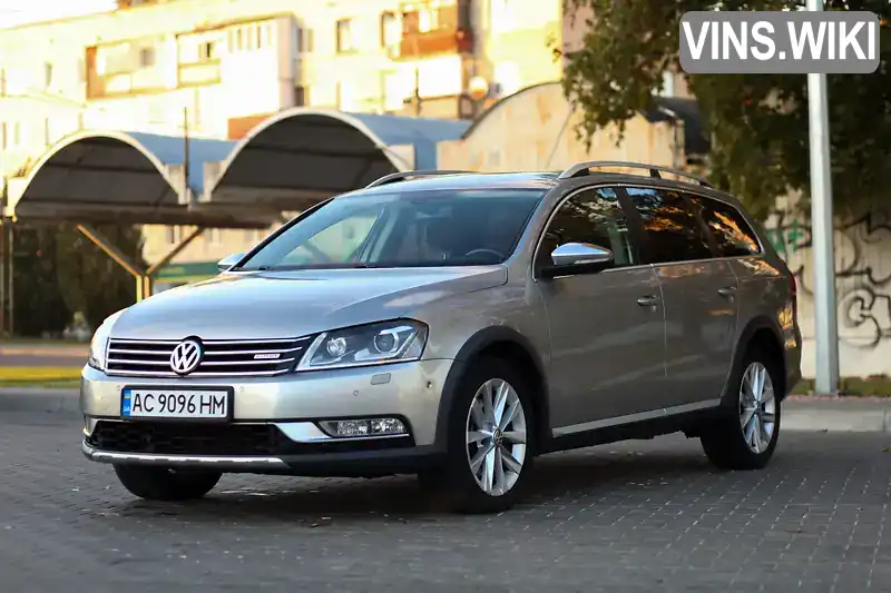 Універсал Volkswagen Passat Alltrack 2012 2 л. Автомат обл. Волинська, Луцьк - Фото 1/21