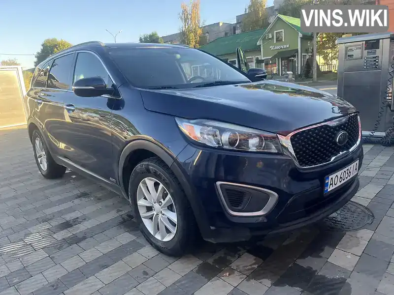 Позашляховик / Кросовер Kia Sorento 2015 2.36 л. Автомат обл. Закарпатська, Свалява - Фото 1/15