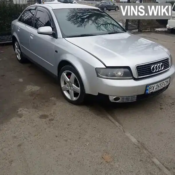 Седан Audi A4 2001 1.9 л. Ручна / Механіка обл. Хмельницька, Хмельницький - Фото 1/6