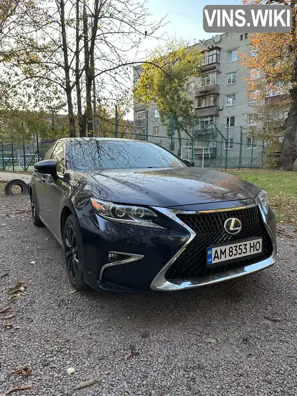 Седан Lexus ES 2012 2.49 л. обл. Житомирская, Житомир - Фото 1/20