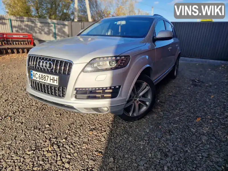 Позашляховик / Кросовер Audi Q7 2012 2.97 л. Автомат обл. Волинська, Ковель - Фото 1/21