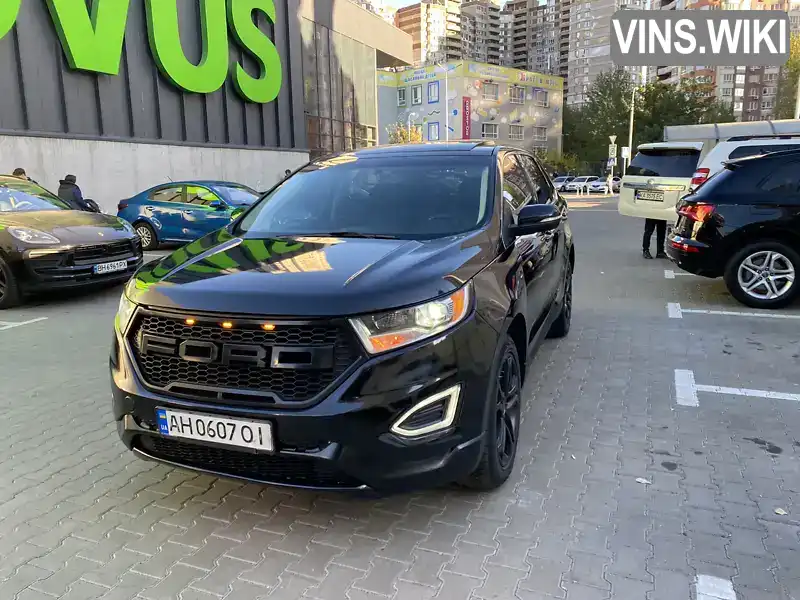 Позашляховик / Кросовер Ford Edge 2018 3.5 л. Автомат обл. Київська, Київ - Фото 1/21