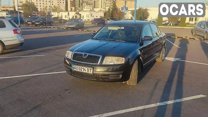 Ліфтбек Skoda Superb 2004 1.9 л. Ручна / Механіка обл. Закарпатська, Ужгород - Фото 1/7