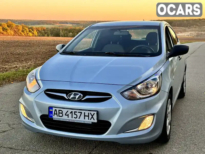 Седан Hyundai Accent 2011 1.4 л. Ручна / Механіка обл. Черкаська, Умань - Фото 1/21