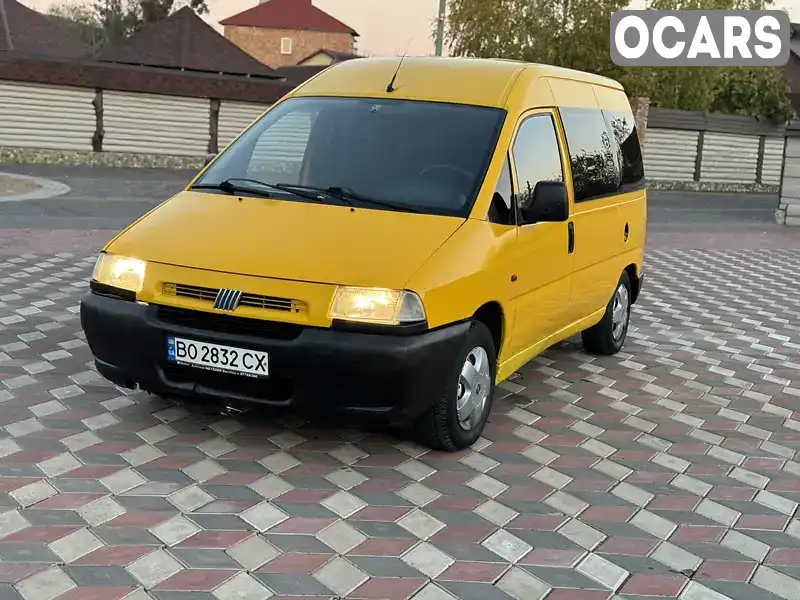 Мінівен Fiat Scudo 1998 1.91 л. обл. Чернівецька, Чернівці - Фото 1/21