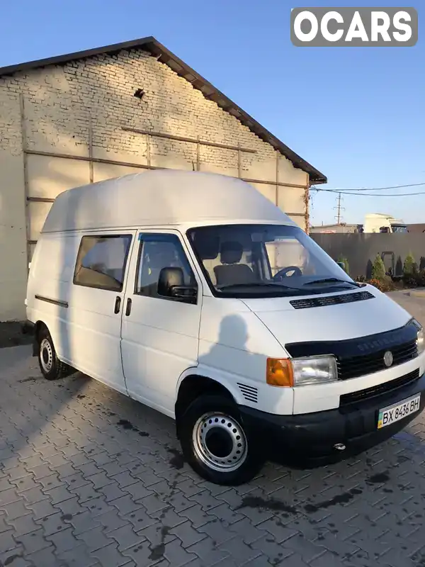 Мінівен Volkswagen Transporter 1999 2.5 л. Ручна / Механіка обл. Хмельницька, location.city.kremenchuky - Фото 1/19