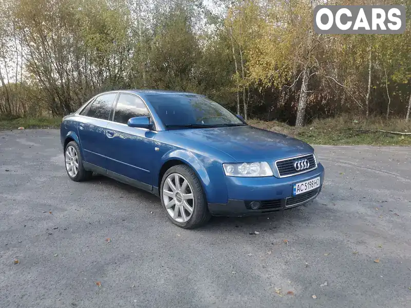 Седан Audi A4 2001 1.9 л. Ручна / Механіка обл. Волинська, Ковель - Фото 1/21