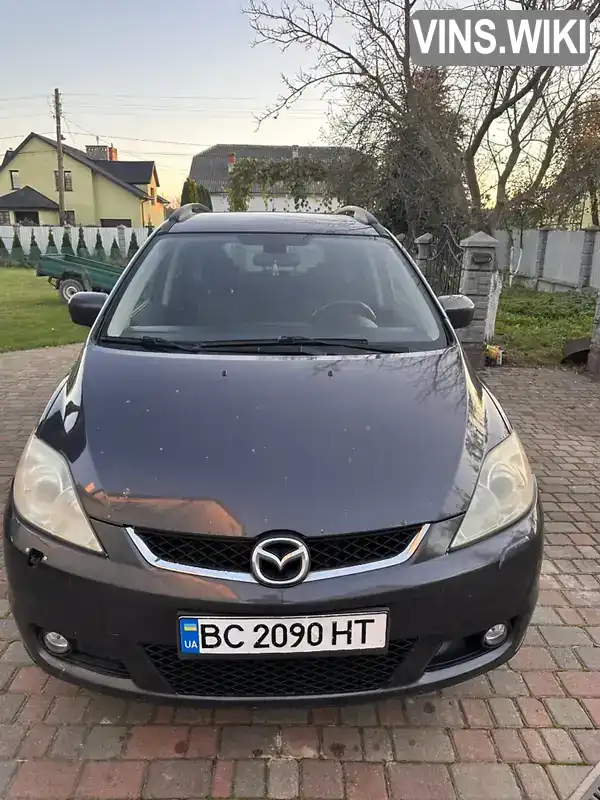 Мінівен Mazda 5 2005 2 л. Ручна / Механіка обл. Львівська, Яворів - Фото 1/20