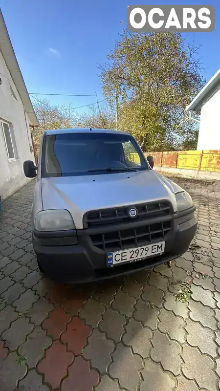 Мінівен Fiat Doblo 2001 1.91 л. Ручна / Механіка обл. Тернопільська, Борщів - Фото 1/7