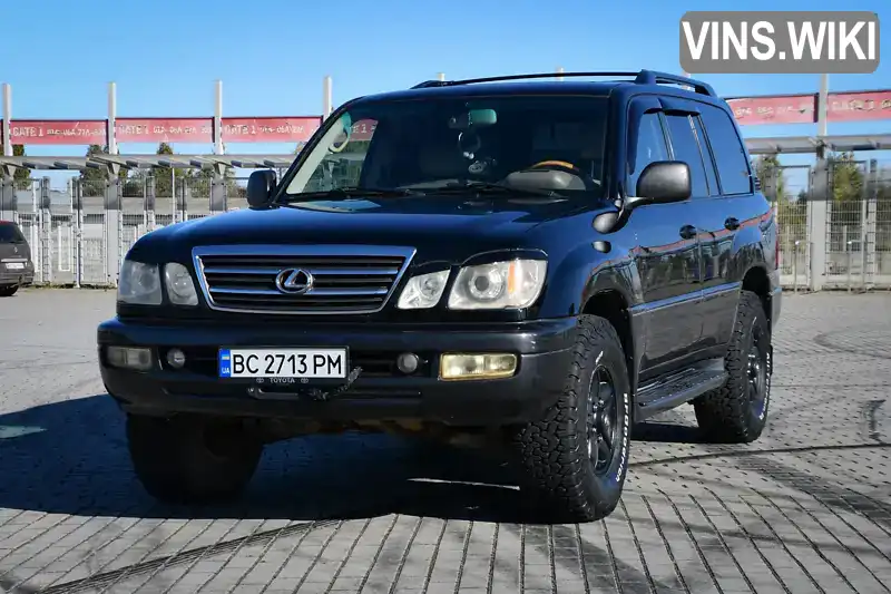 Позашляховик / Кросовер Lexus LX 2003 4.66 л. Автомат обл. Львівська, Львів - Фото 1/21