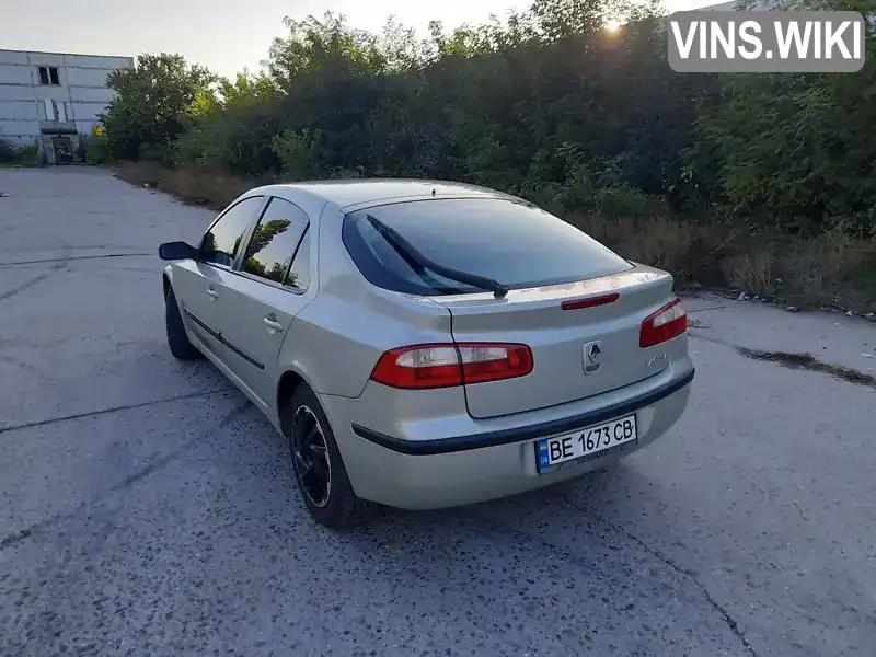 Ліфтбек Renault Laguna 2004 1.87 л. Ручна / Механіка обл. Миколаївська, Южноукраїнськ - Фото 1/21