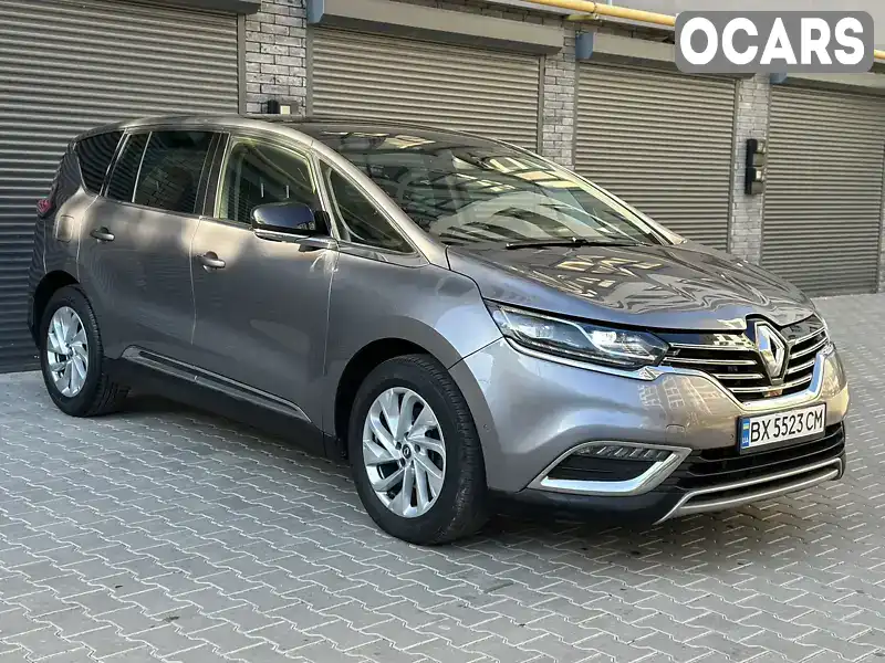 Минивэн Renault Espace 2016 1.6 л. Автомат обл. Хмельницкая, Хмельницкий - Фото 1/21