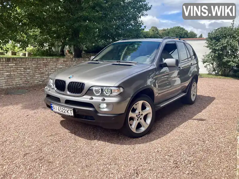 Позашляховик / Кросовер BMW X5 2005 3 л. Автомат обл. Київська, Обухів - Фото 1/21