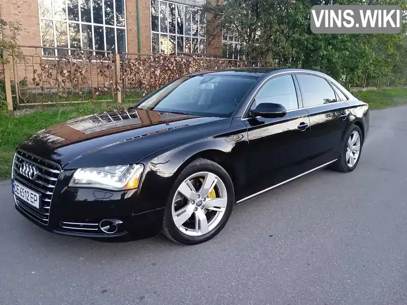 Седан Audi A8 2012 3 л. Автомат обл. Чернівецька, Чернівці - Фото 1/21