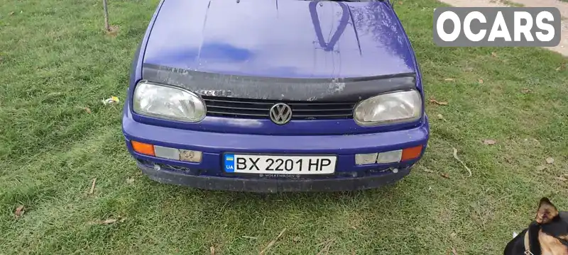 Хетчбек Volkswagen Golf 1997 1.9 л. Ручна / Механіка обл. Хмельницька, Кам'янець-Подільський - Фото 1/6