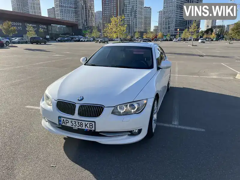 Купе BMW 3 Series 2010 3 л. Автомат обл. Запорізька, Запоріжжя - Фото 1/21