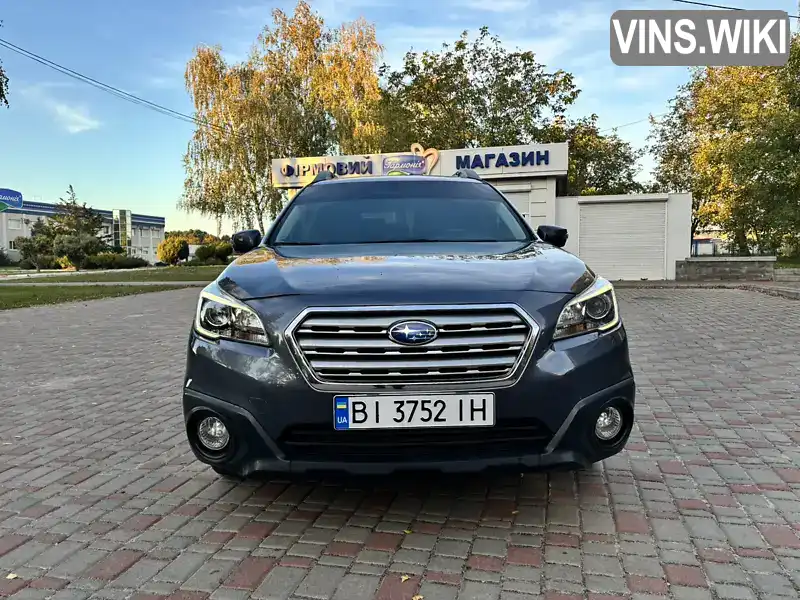 Універсал Subaru Outback 2016 2.46 л. Варіатор обл. Полтавська, Лубни - Фото 1/21