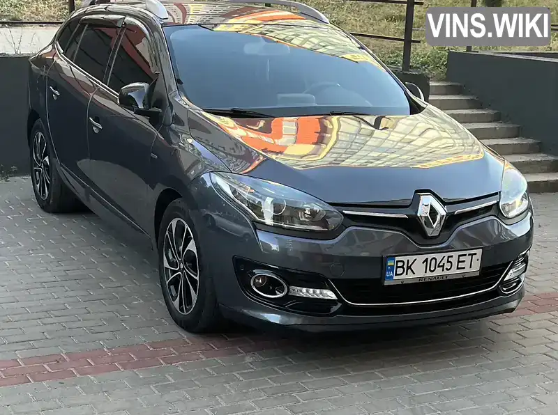 Універсал Renault Megane 2015 1.46 л. Ручна / Механіка обл. Рівненська, Вараш (Кузнецовськ) - Фото 1/11