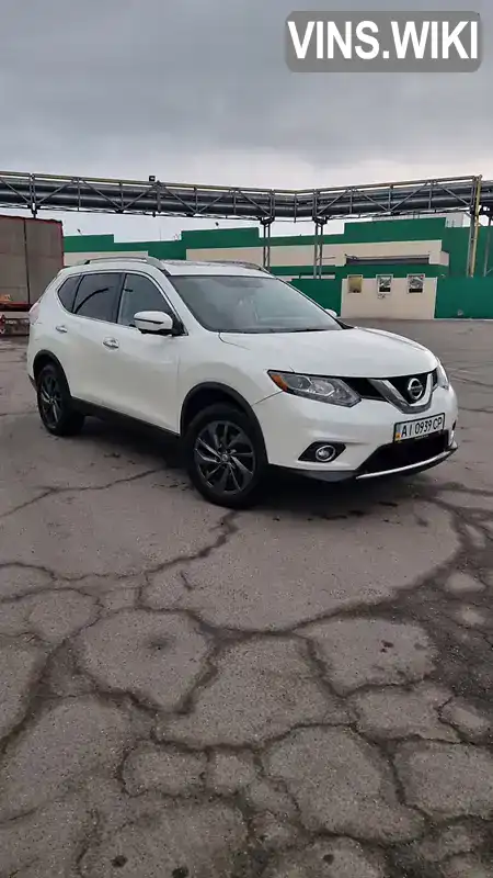 Позашляховик / Кросовер Nissan Rogue 2016 2.5 л. Варіатор обл. Київська, Біла Церква - Фото 1/18