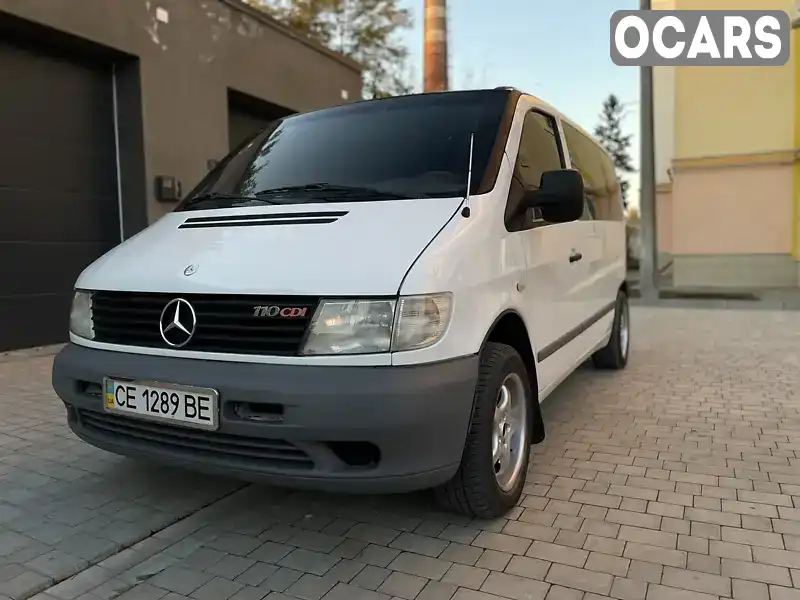 Мінівен Mercedes-Benz Vito 2003 2.15 л. Ручна / Механіка обл. Чернівецька, Чернівці - Фото 1/21