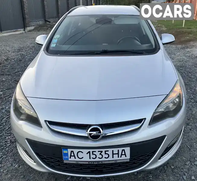 Універсал Opel Astra 2012 1.69 л. Ручна / Механіка обл. Київська, location.city.mykhailivka_rubezhivka_irpin_ - Фото 1/21