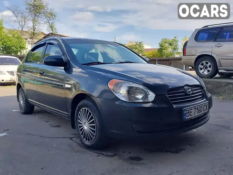 Седан Hyundai Accent 2006 1.4 л. Ручна / Механіка обл. Миколаївська, Миколаїв - Фото 1/21