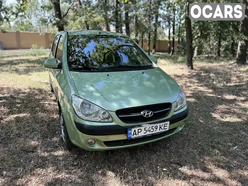 Хетчбек Hyundai Getz 2008 1.4 л. Ручна / Механіка обл. Дніпропетровська, Дніпро (Дніпропетровськ) - Фото 1/21