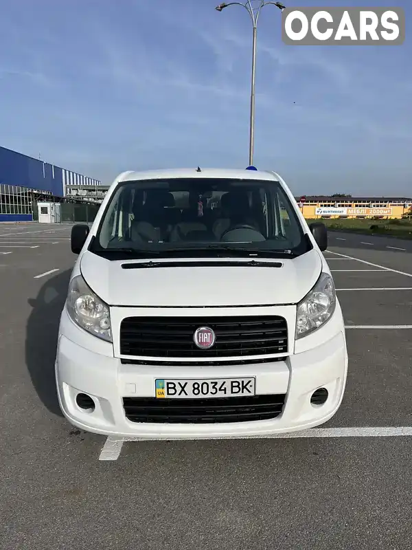 Мінівен Fiat Scudo 2008 2 л. Ручна / Механіка обл. Хмельницька, Кам'янець-Подільський - Фото 1/11