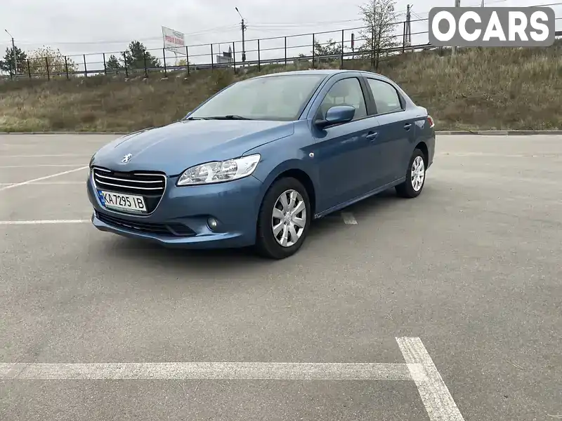 Седан Peugeot 301 2015 1.56 л. Ручна / Механіка обл. Київська, Київ - Фото 1/21