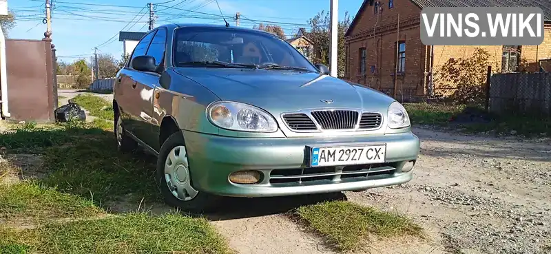 Седан Daewoo Lanos 2008 1.5 л. Ручна / Механіка обл. Житомирська, Бердичів - Фото 1/9