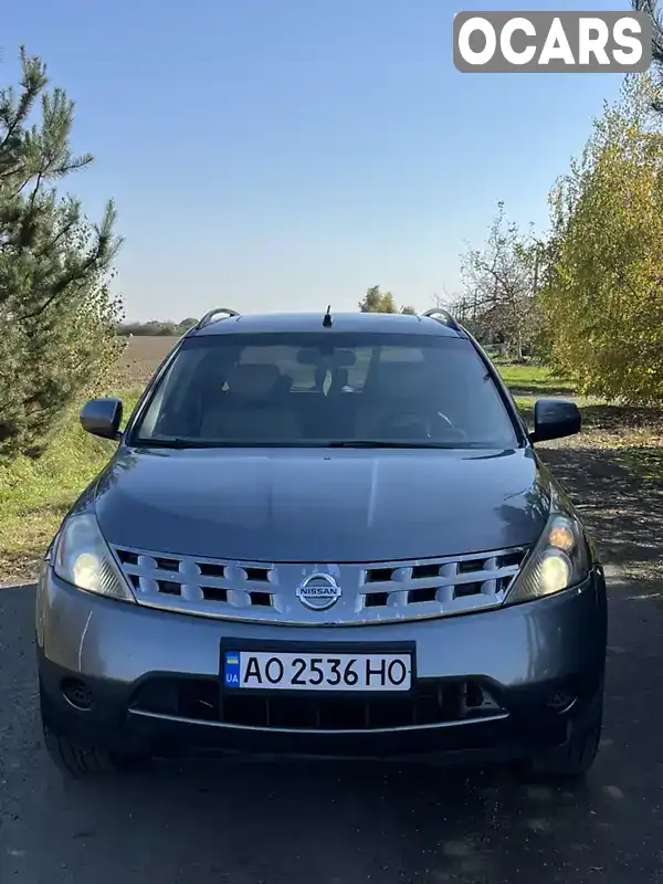 Позашляховик / Кросовер Nissan Murano 2005 3.5 л. Варіатор обл. Закарпатська, Хуст - Фото 1/11