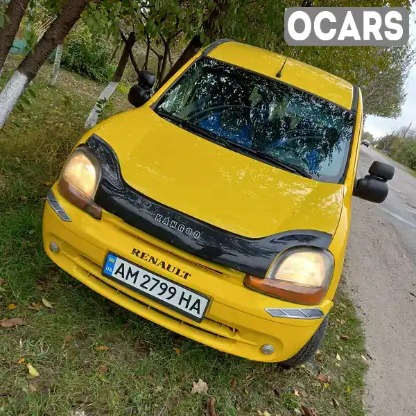 Мінівен Renault Kangoo 2000 1.87 л. Ручна / Механіка обл. Житомирська, Бердичів - Фото 1/15