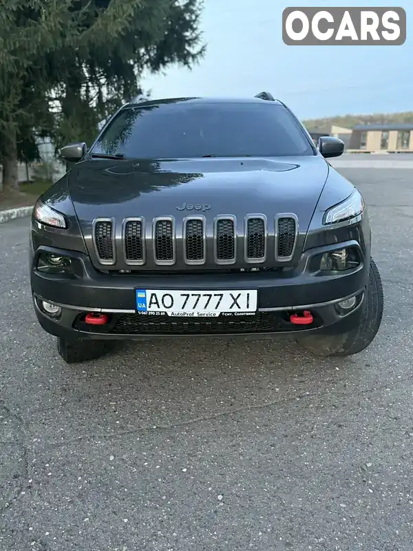 Позашляховик / Кросовер Jeep Cherokee 2014 3.24 л. Автомат обл. Закарпатська, Хуст - Фото 1/21