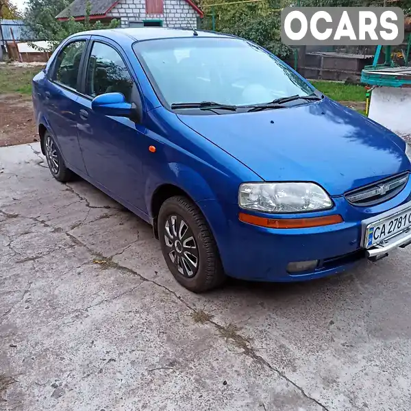 Седан Chevrolet Aveo 2005 null_content л. обл. Черкасская, Черкассы - Фото 1/9