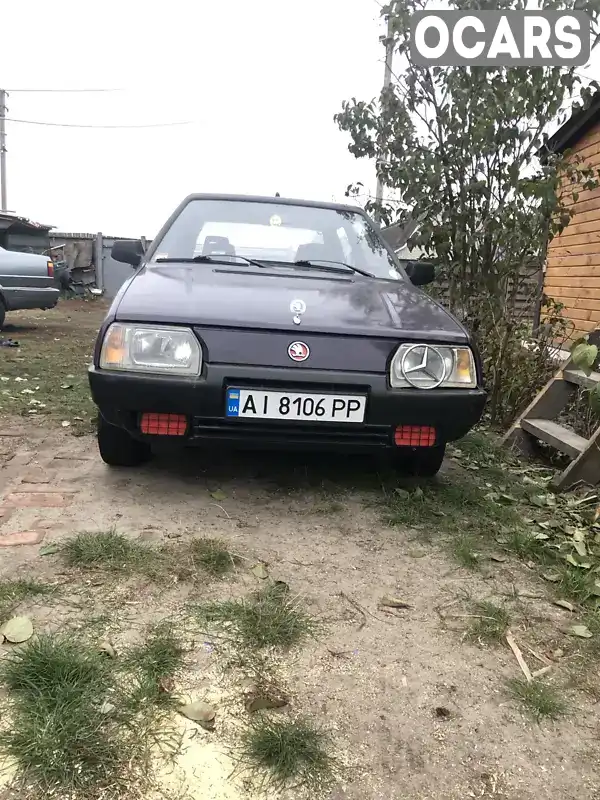 Хэтчбек Skoda Favorit 1993 1.29 л. Ручная / Механика обл. Киевская, Макаров - Фото 1/8