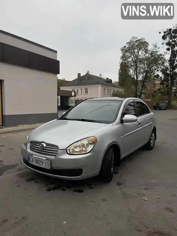 Седан Hyundai Accent 2006 1.4 л. Ручна / Механіка обл. Черкаська, Черкаси - Фото 1/21