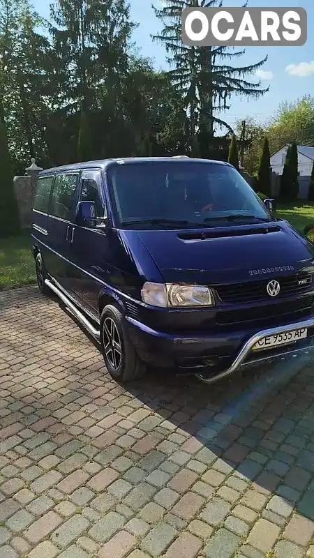 Мінівен Volkswagen Transporter 2002 2.46 л. Ручна / Механіка обл. Чернівецька, Чернівці - Фото 1/12